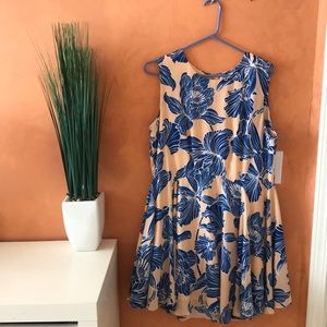 BAR III | floral chiffon dress